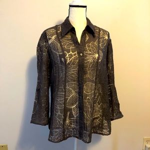 MacDougal & Houston 3/4 Sleeve Blouse
